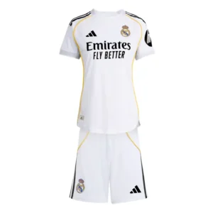 Real Madrid Kids Home Kit 25/26 White