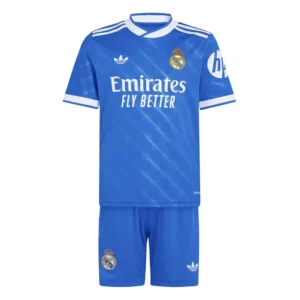 Real Madrid Kids Third Kit 25/26 Blue