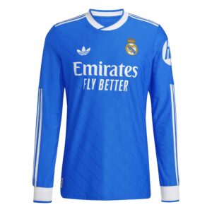 Real Madrid Men's 25/26 Player Third Long Sleeve Jersey