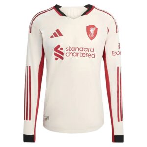Liverpool Mens 25/26 Player Away Long Sleeve Jersey