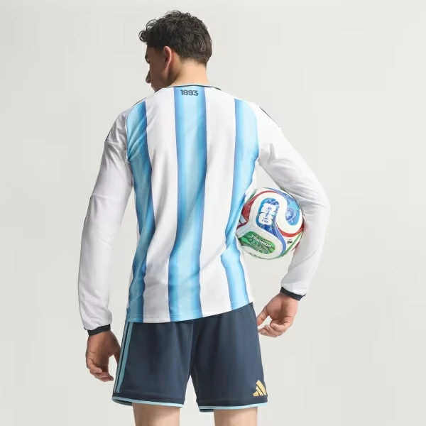 Argentina 26 Home Long Sleeve Jersey (Player Version) - Image 8