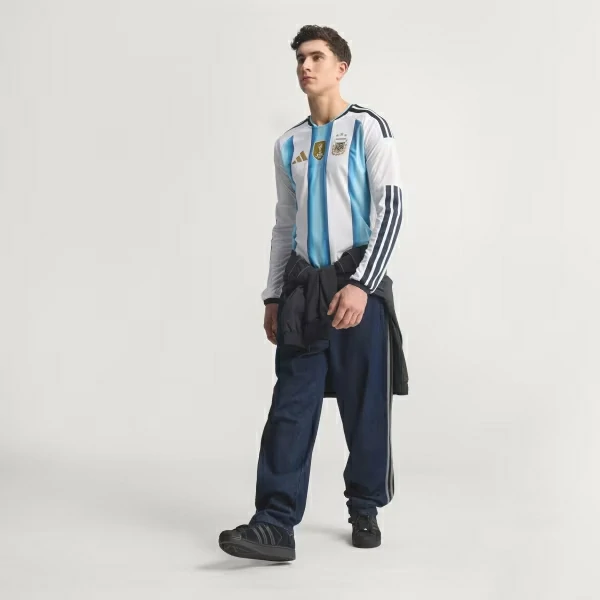 Argentina 26 Home Long Sleeve Jersey (Player Version) - Image 10