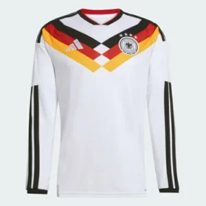 Germany 26 Home Long Sleeve Jersey (Fan Version)